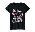 Funny Soccer Cheer Mom Cheerleader T-Shirt - Custom Art Print for Adults - T-Shirt, Sweatshirt, Hoodie