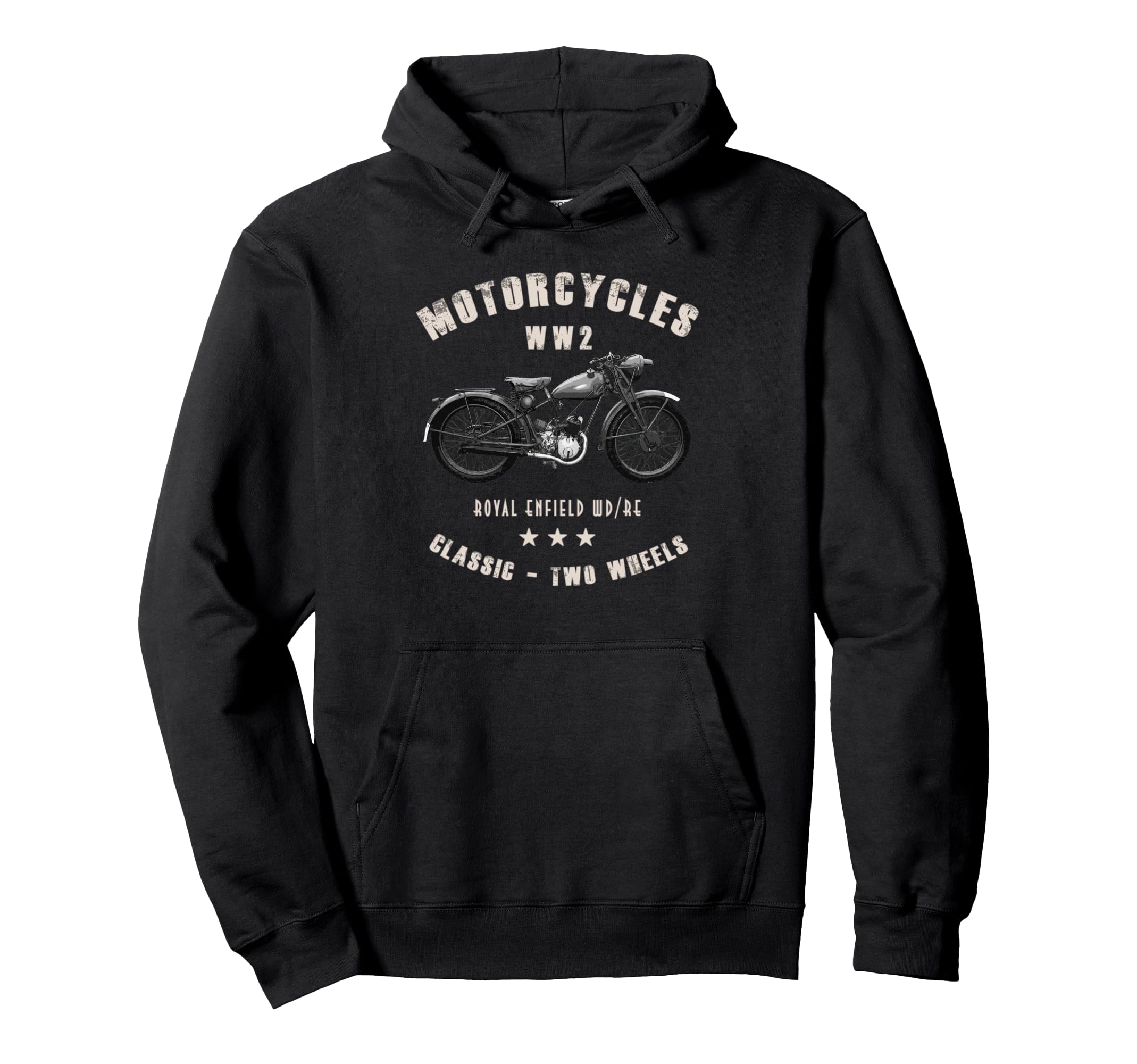 Royal Enfield Wd Re Motorcycle Ww2 Hoodie - Trendy Graphic Men Women - T-Shirt, Sweatshirt, Hoodie