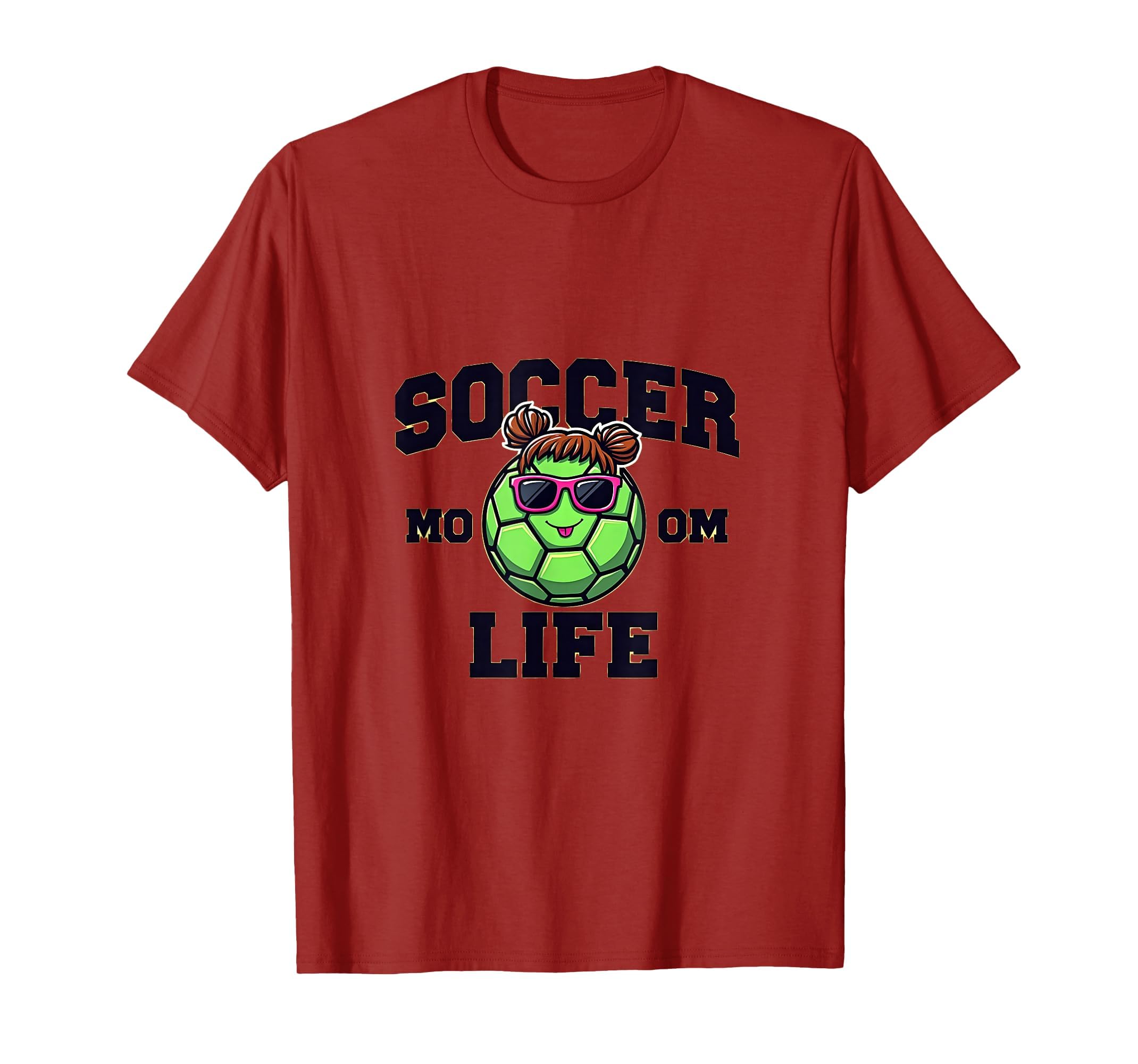 Soccer Mom Life Proud Sports Mom T-Shirt - Casual Everyday Wear Unisex - T-Shirt, Sweatshirt, Hoodie