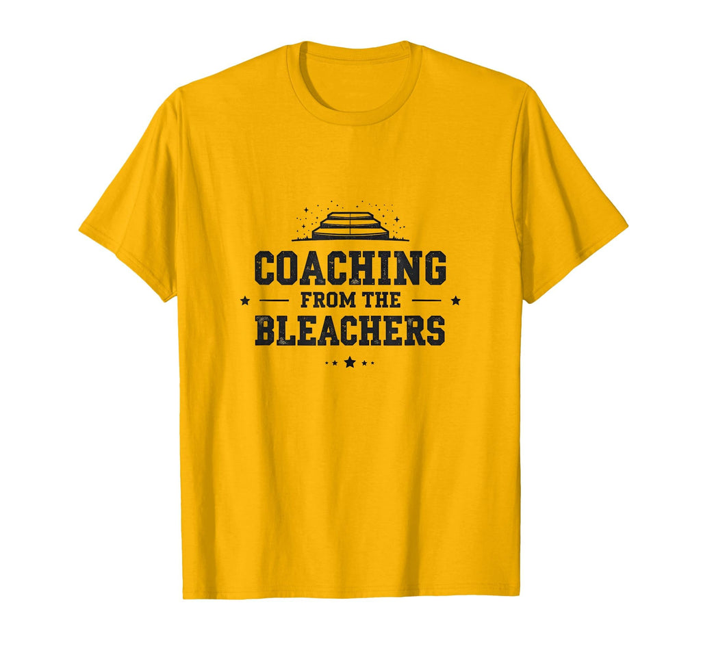 Coaching From Bleachers Soccer Mom T-Shirt - Novelty Apparel Unisex - T-Shirt, Sweatshirt, Hoodie