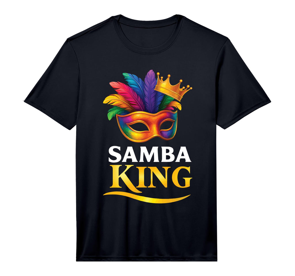 Mens Samba King Performance T-Shirt - Graphic Print Men Women - T-Shirt, Sweatshirt, Hoodie