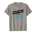 Coach Year Best Coach Dad T-Shirt - Custom Art Print Unisex - T-Shirt, Sweatshirt, Hoodie