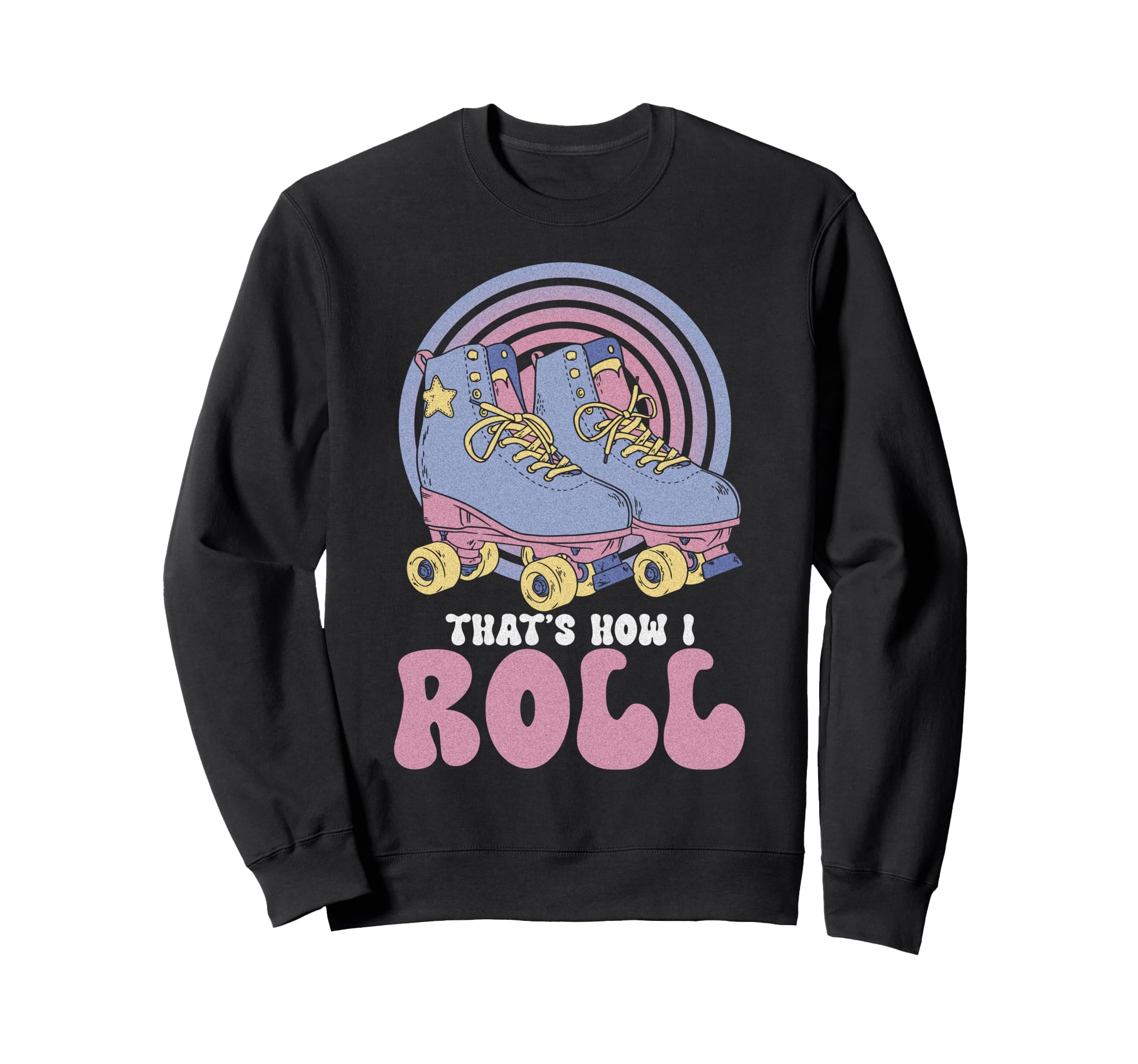 Roller Skating Skate 1970S This Is Sweatshirt - Unique Graphic Men Women - T-Shirt, Sweatshirt, Hoodie