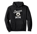 Soccer Mom Heart Ball Sideline Hoodie - Casual Everyday Wear for Adults - T-Shirt, Sweatshirt, Hoodie