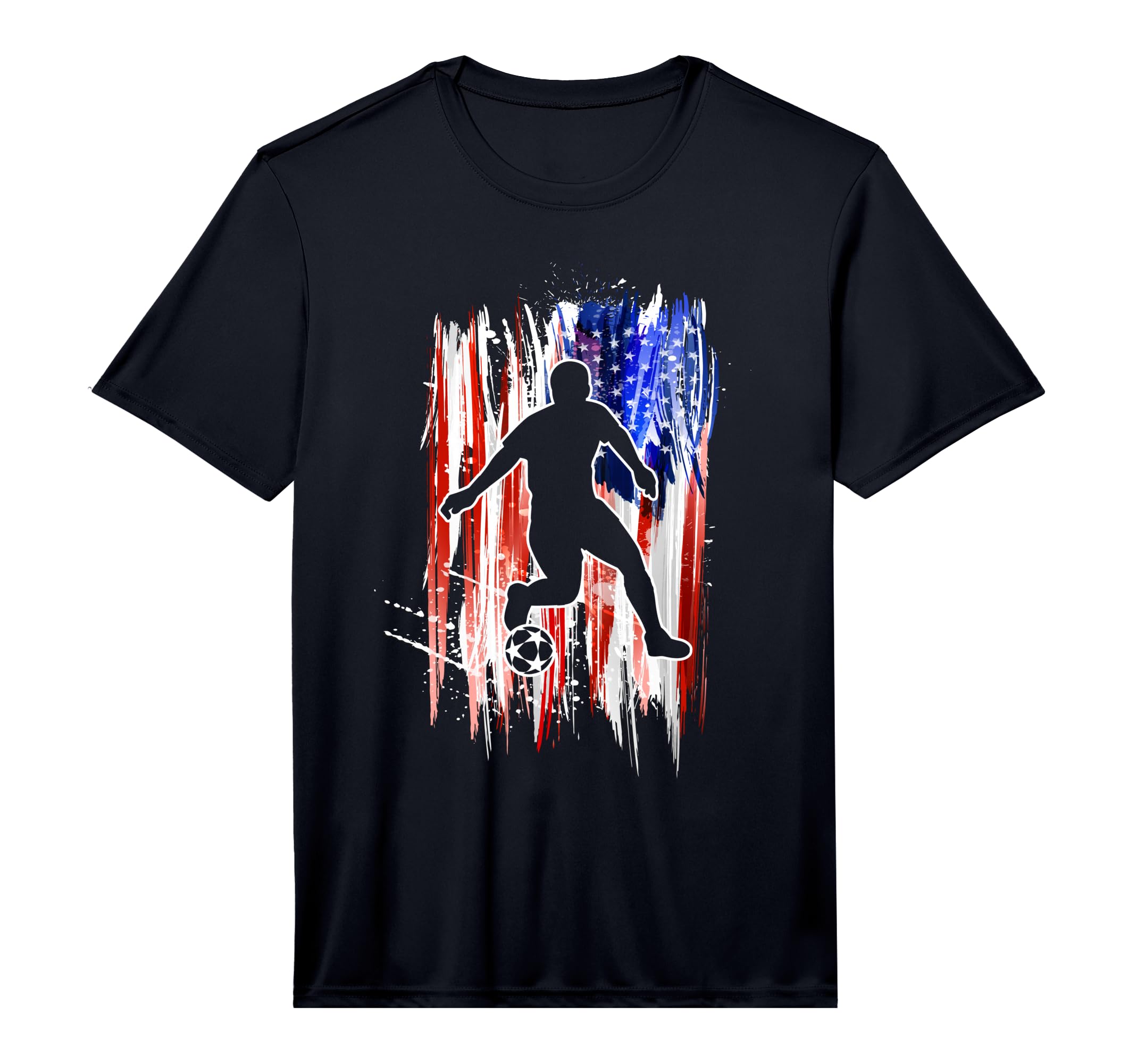 America Soccer Fans Jersey United States T-Shirt - Unique Graphic Unisex - T-Shirt, Sweatshirt, Hoodie