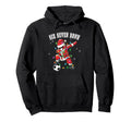Six Seven Bruh Soccer Santa Dabbing Hoodie - Graphic Print for Adults - T-Shirt, Sweatshirt, Hoodie