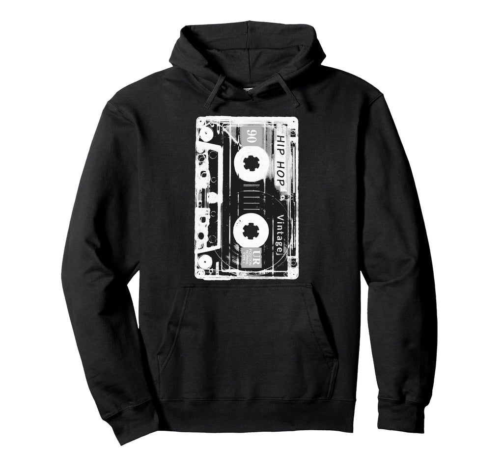 Cassette Tape Hip Hop Music 80S 90S Hoodie - Novelty Apparel Unisex - T-Shirt, Sweatshirt, Hoodie