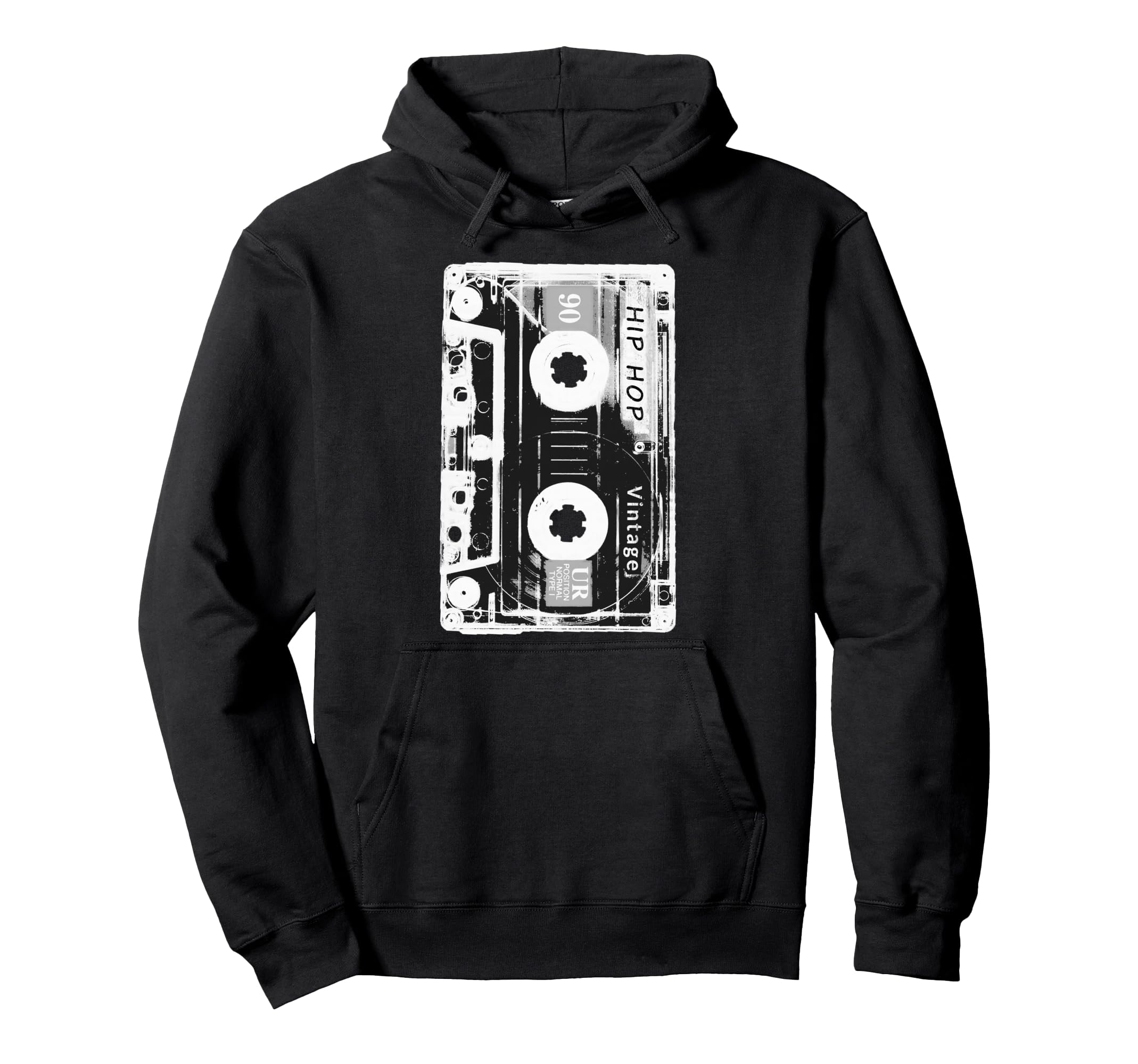 Cassette Tape Hip Hop Music 80S 90S Hoodie - Novelty Apparel Unisex - T-Shirt, Sweatshirt, Hoodie