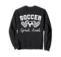 Soccer Great Aunt Matching Sweatshirt - Aesthetic Graphic for Adults - T-Shirt, Sweatshirt, Hoodie