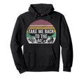 Take Me Back To 80S Vibe Roller Skate Hoodie - Minimalist Print Men Women - T-Shirt, Sweatshirt, Hoodie