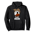 Ball Mom Funny Volleyball Soccer Hoodie - Unique Graphic Men Women - T-Shirt, Sweatshirt, Hoodie