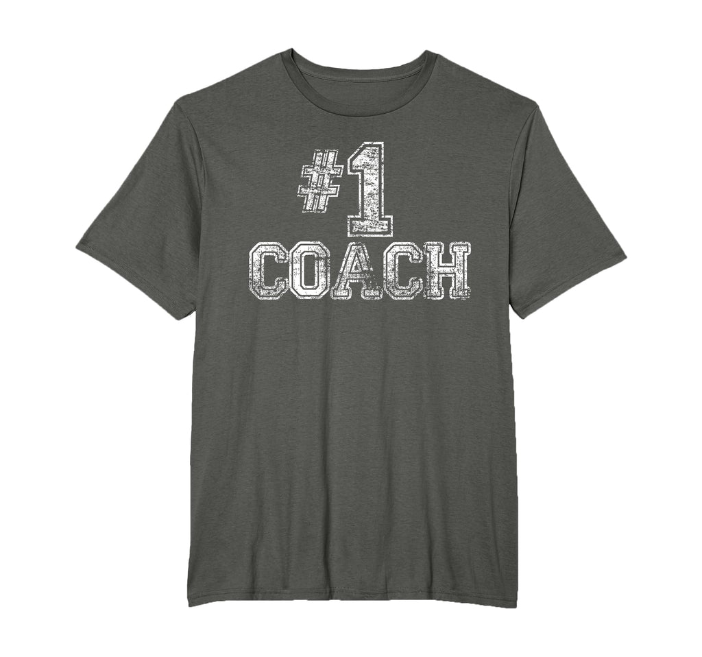 1 Coach Number One Team Gift T-Shirt - Unique Graphic for Adults - T-Shirt, Sweatshirt, Hoodie