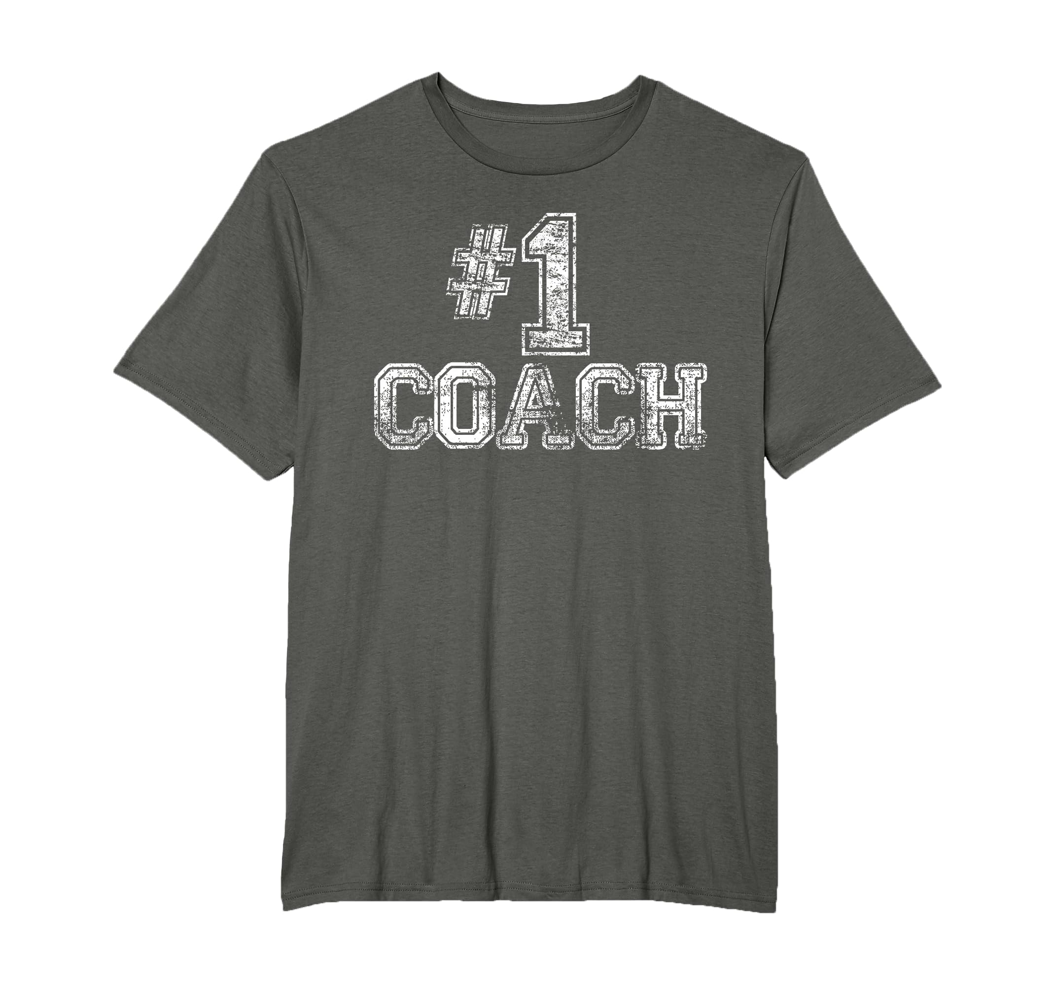 1 Coach Number One Team Gift T-Shirt - Unique Graphic for Adults - T-Shirt, Sweatshirt, Hoodie