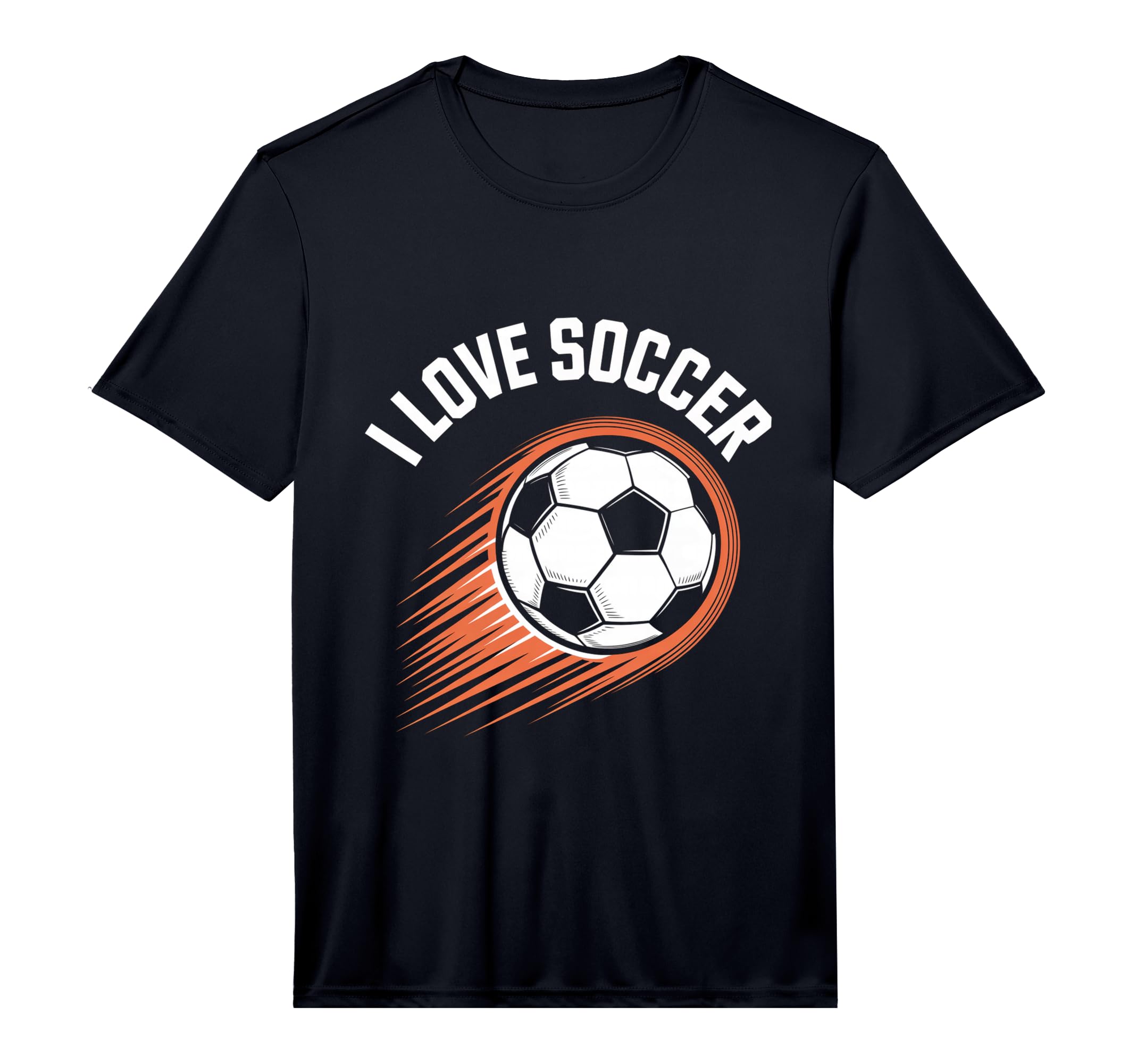 Mens I Love Soccer Speeding Ball T-Shirt - Unique Graphic Men Women - T-Shirt, Sweatshirt, Hoodie