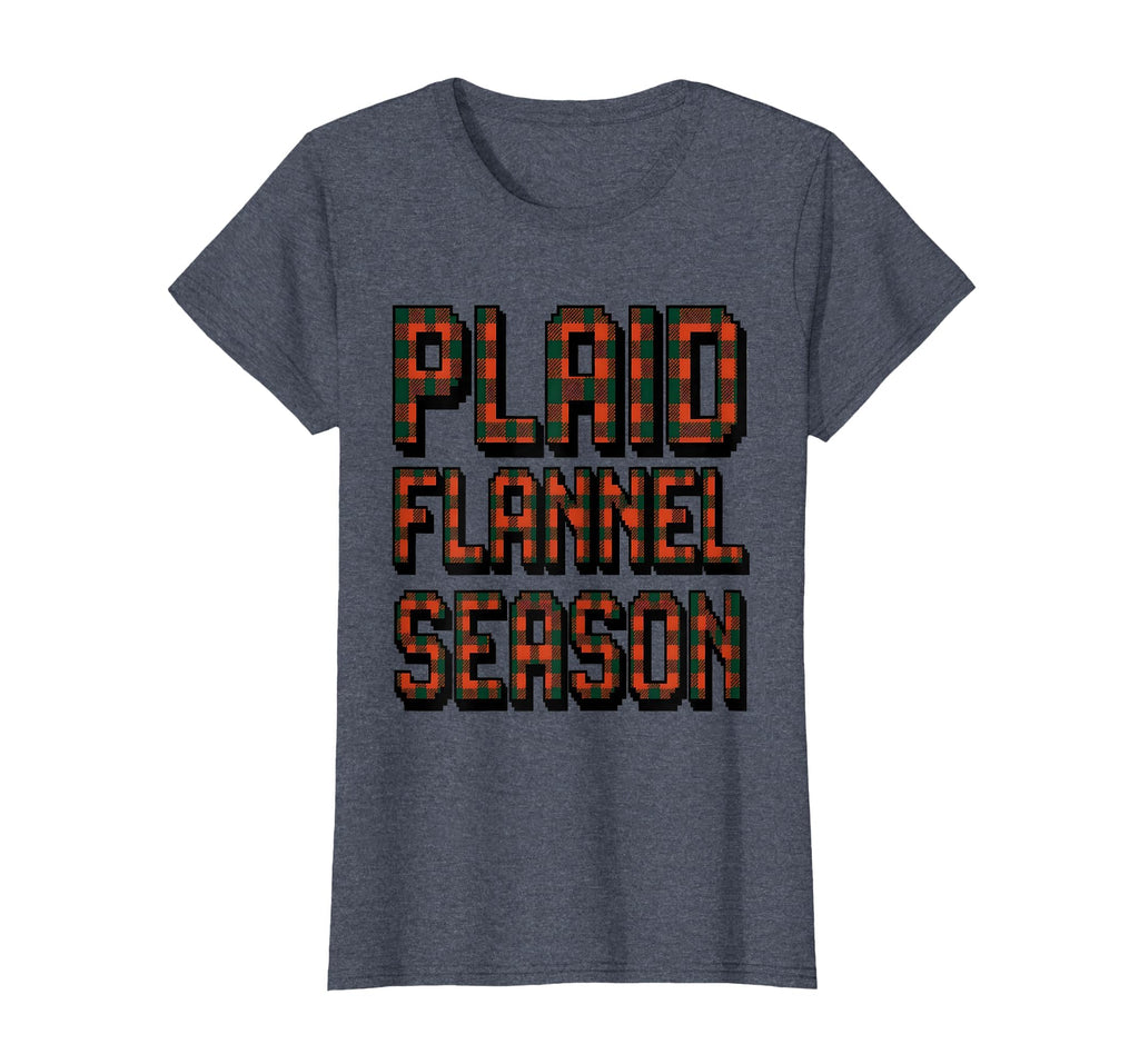 Plaid Flannel Season 90S Grunge T-Shirt - Graphic Print for Adults - T-Shirt, Sweatshirt, Hoodie