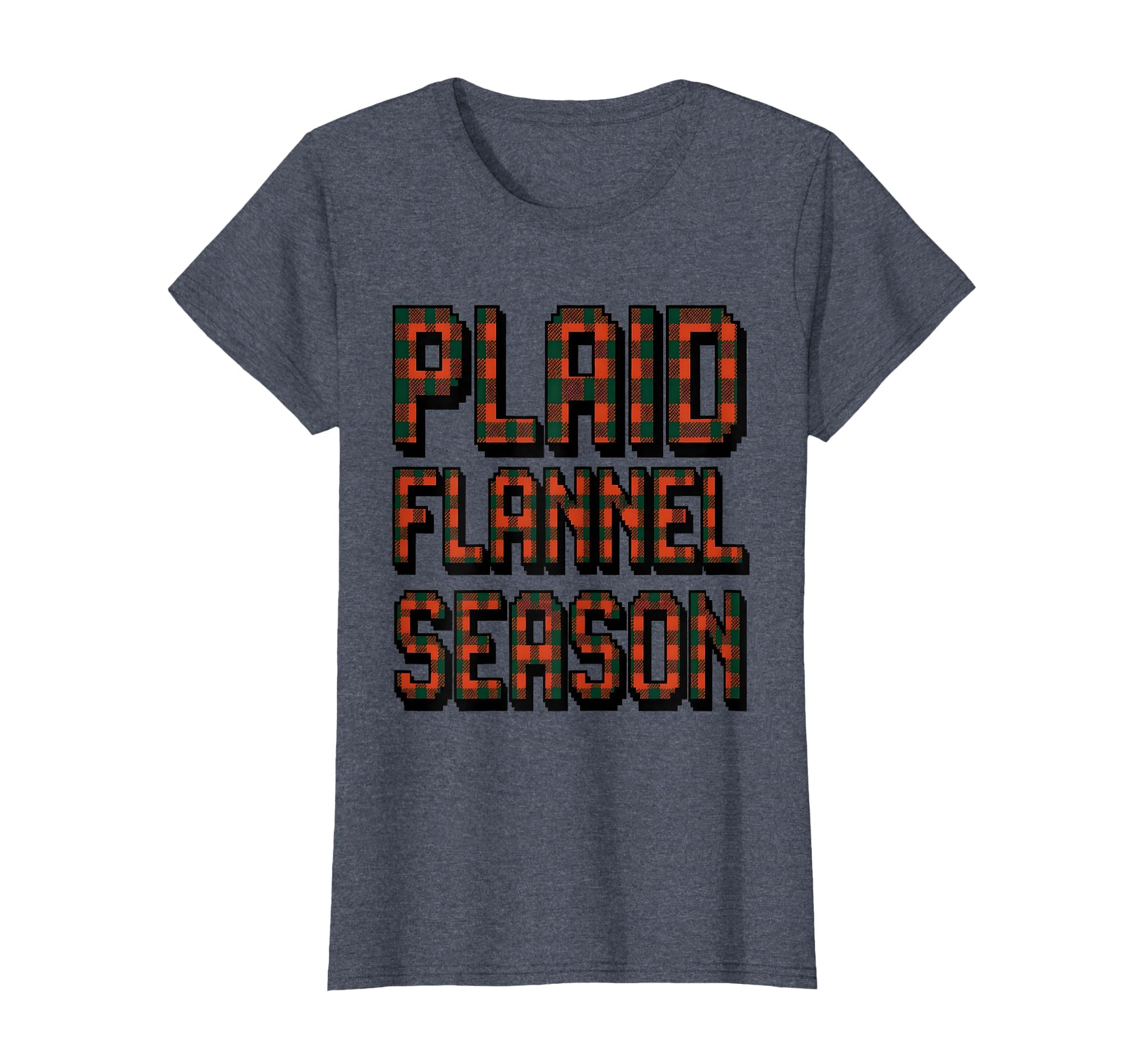 Plaid Flannel Season 90S Grunge T-Shirt - Graphic Print for Adults - T-Shirt, Sweatshirt, Hoodie