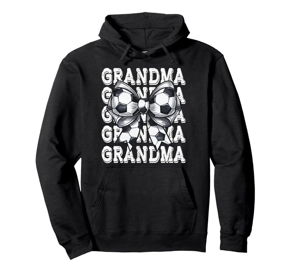 Coquette Soccer Grandma Matching Family Hoodie - Graphic Print Men Women - T-Shirt, Sweatshirt, Hoodie