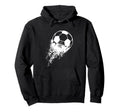 Soccer Player Sports Soccer Ball Hoodie - Novelty Apparel Men Women - T-Shirt, Sweatshirt, Hoodie