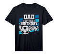Mens Soccer Birthday Birthday Dad Soccer T-Shirt - Unique Graphic Unisex - T-Shirt, Sweatshirt, Hoodie