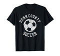 Dunn County Soccer Distressed 90S T-Shirt - Trendy Graphic Unisex - T-Shirt, Sweatshirt, Hoodie