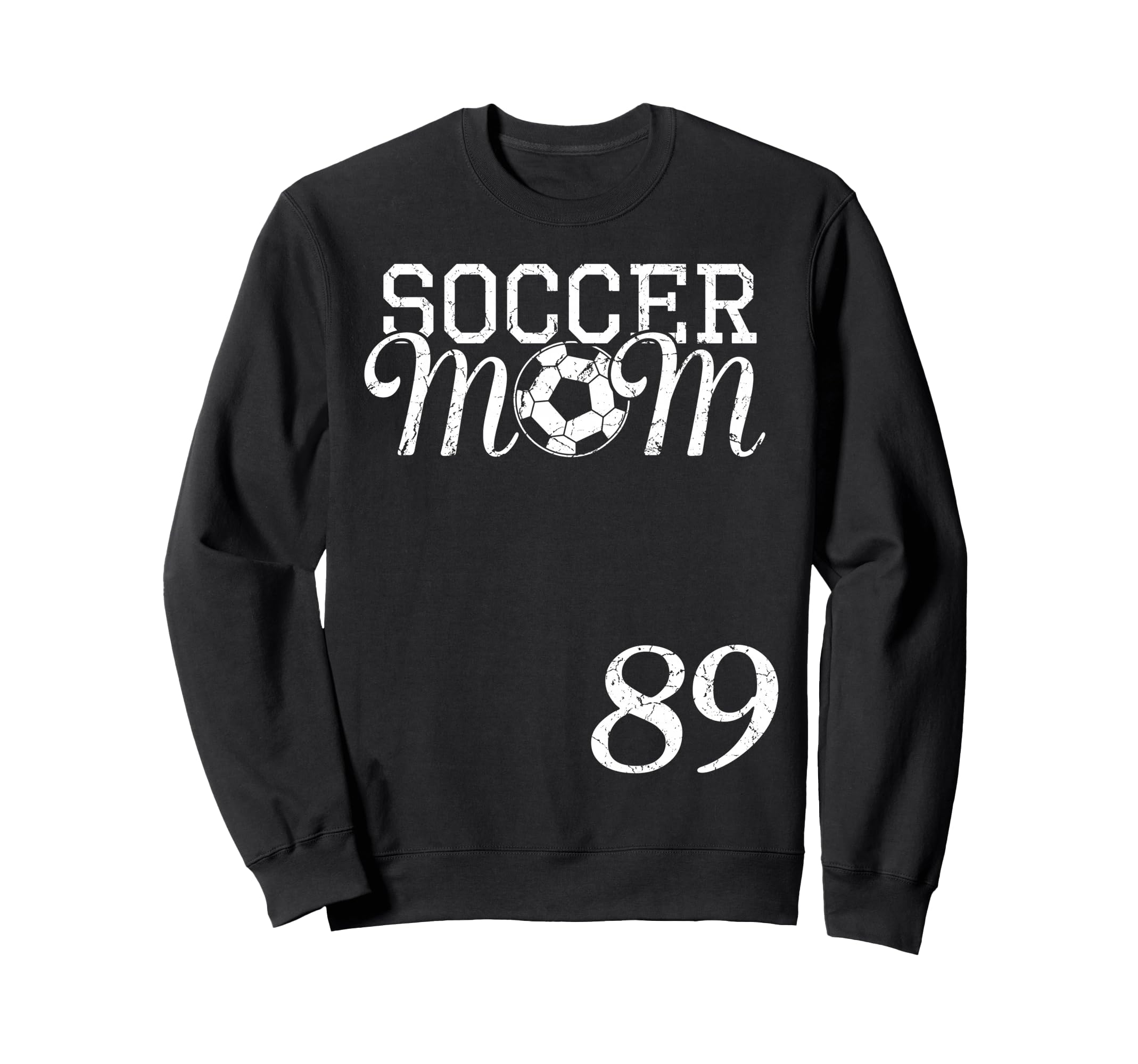 Soccer Mom Jersey Number 89 Sweatshirt - Minimalist Print Men Women - T-Shirt, Sweatshirt, Hoodie
