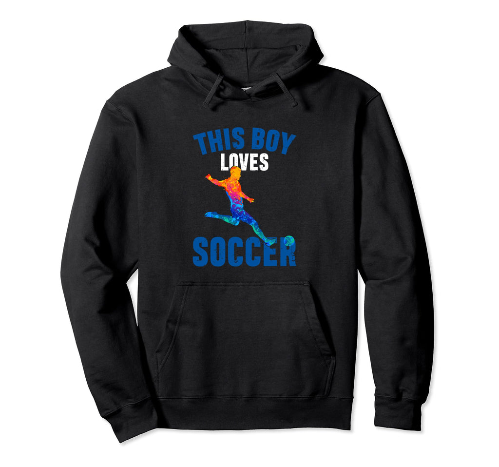 This Loves Soccer Funny Hoodie - Unique Graphic Men Women - T-Shirt, Sweatshirt, Hoodie