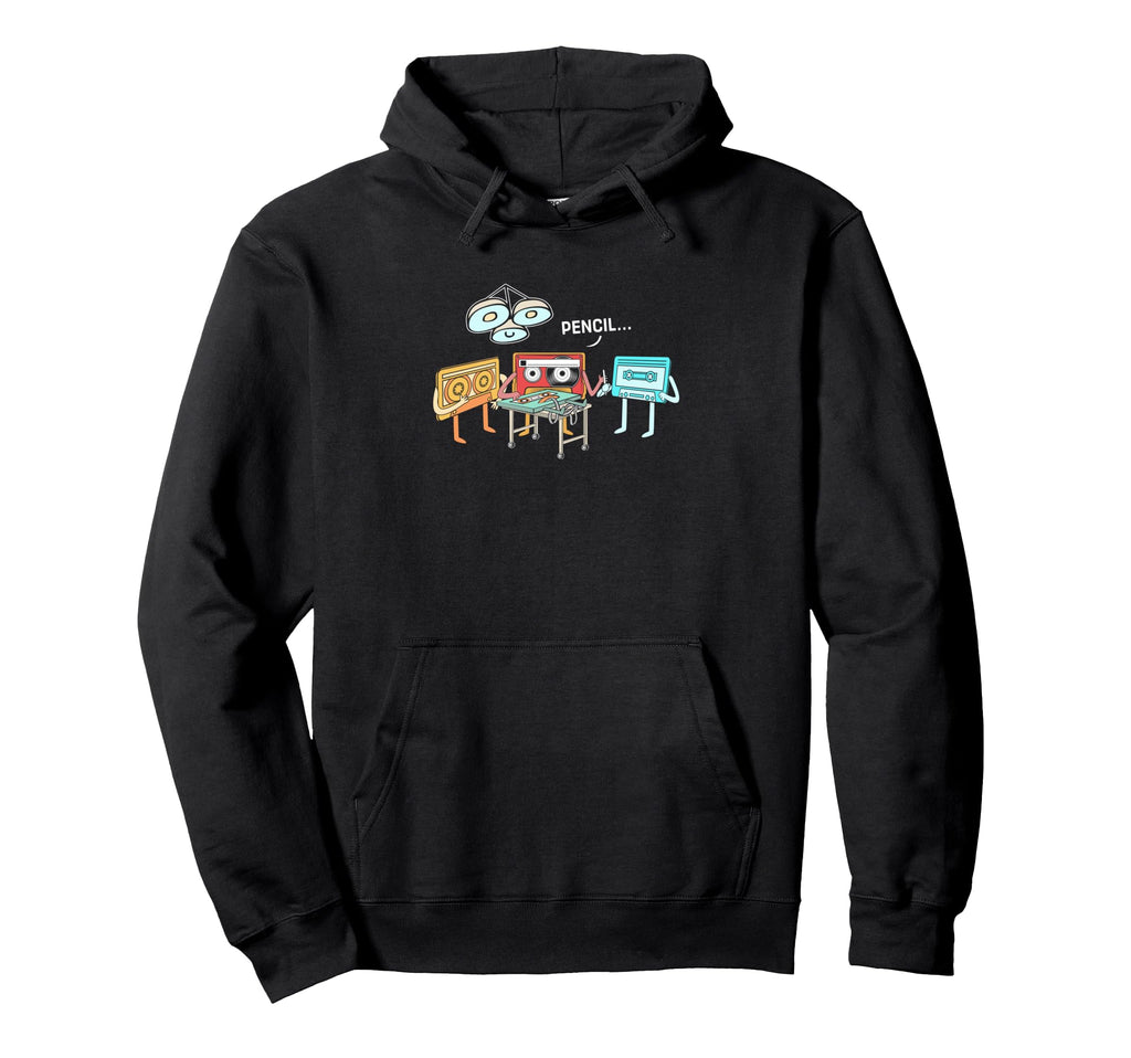 Surgery Cassette Tape Pencil Funny Hoodie - Streetwear Style for Adults - T-Shirt, Sweatshirt, Hoodie