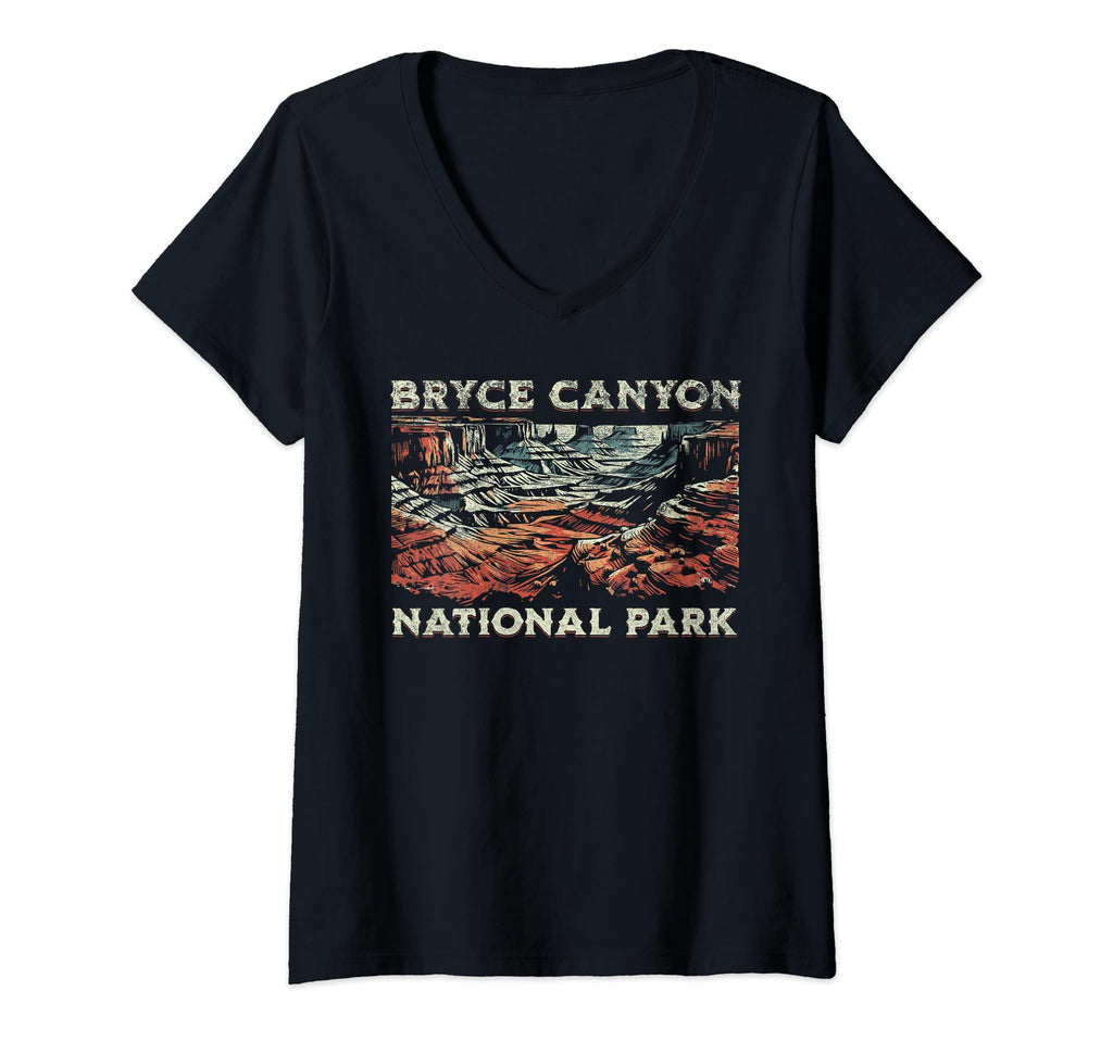 Bryce Canyon National Park Utah Usa T-Shirt - Custom Art Print Men Women - T-Shirt, Sweatshirt, Hoodie