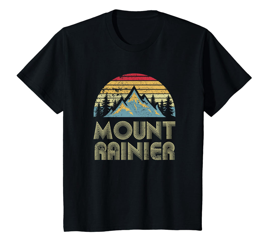 Mount Rainier National Park T-Shirt - Minimalist Print Men Women - T-Shirt, Sweatshirt, Hoodie