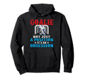 Funny Ice Hockey Goalie Gift Hoodie - Streetwear Style for Adults - T-Shirt, Sweatshirt, Hoodie