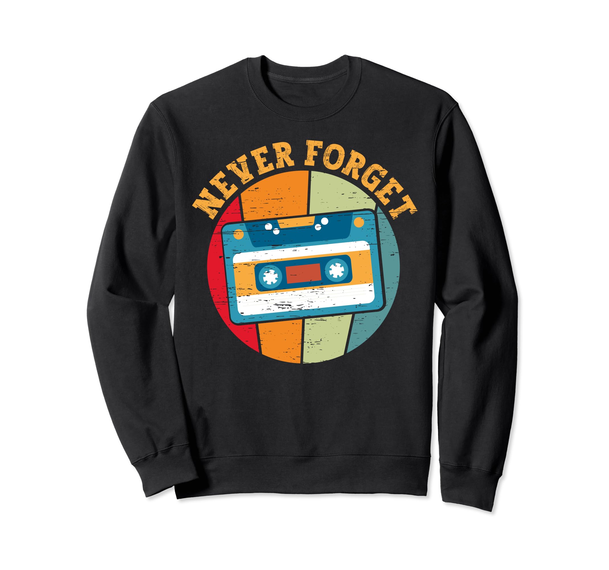 Cassette Tape 70S 80S 90S Sweatshirt - Streetwear Style Unisex - T-Shirt, Sweatshirt, Hoodie