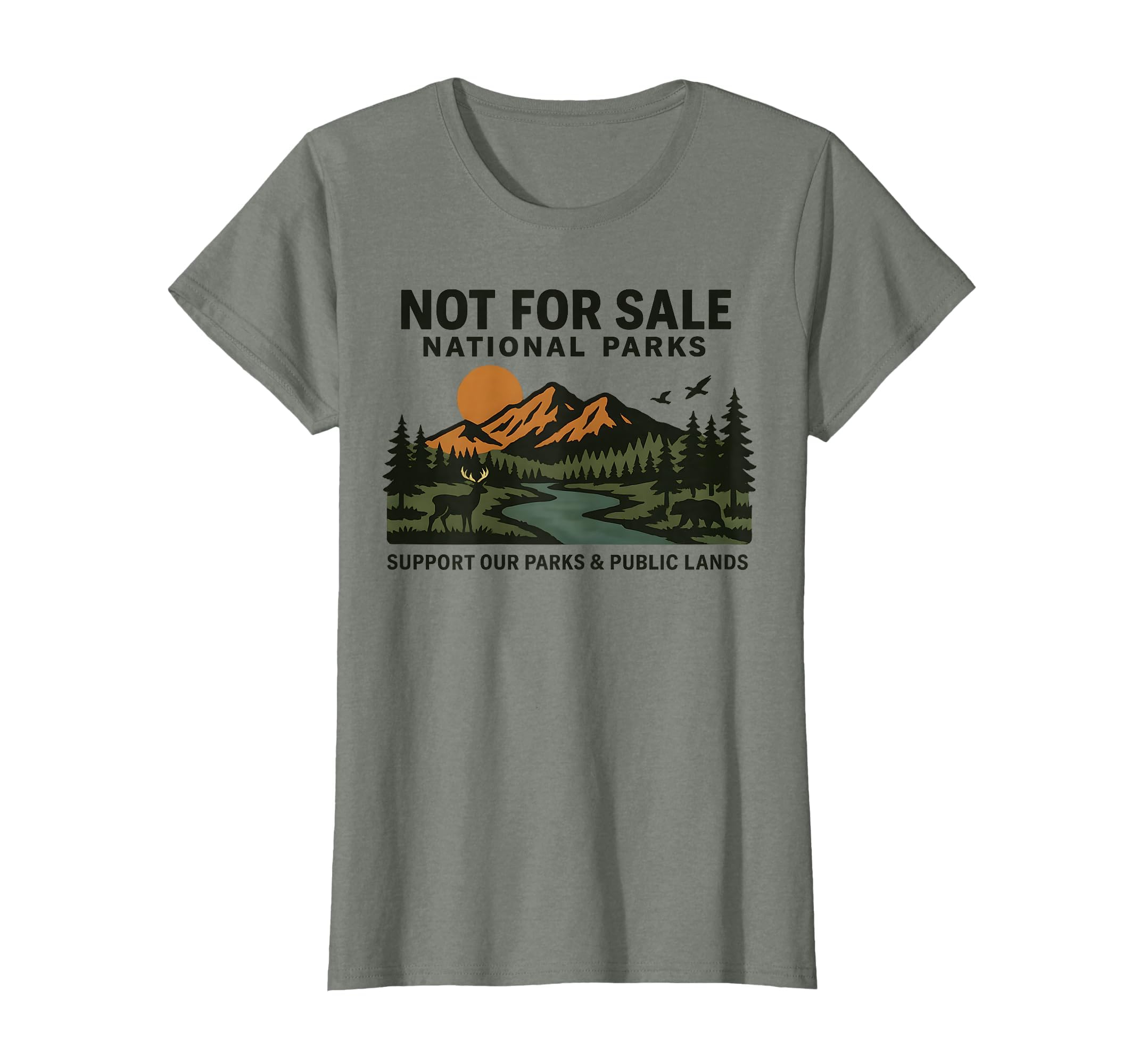Protect Our National Park Not T-Shirt - Casual Everyday Wear Men Women - T-Shirt, Sweatshirt, Hoodie