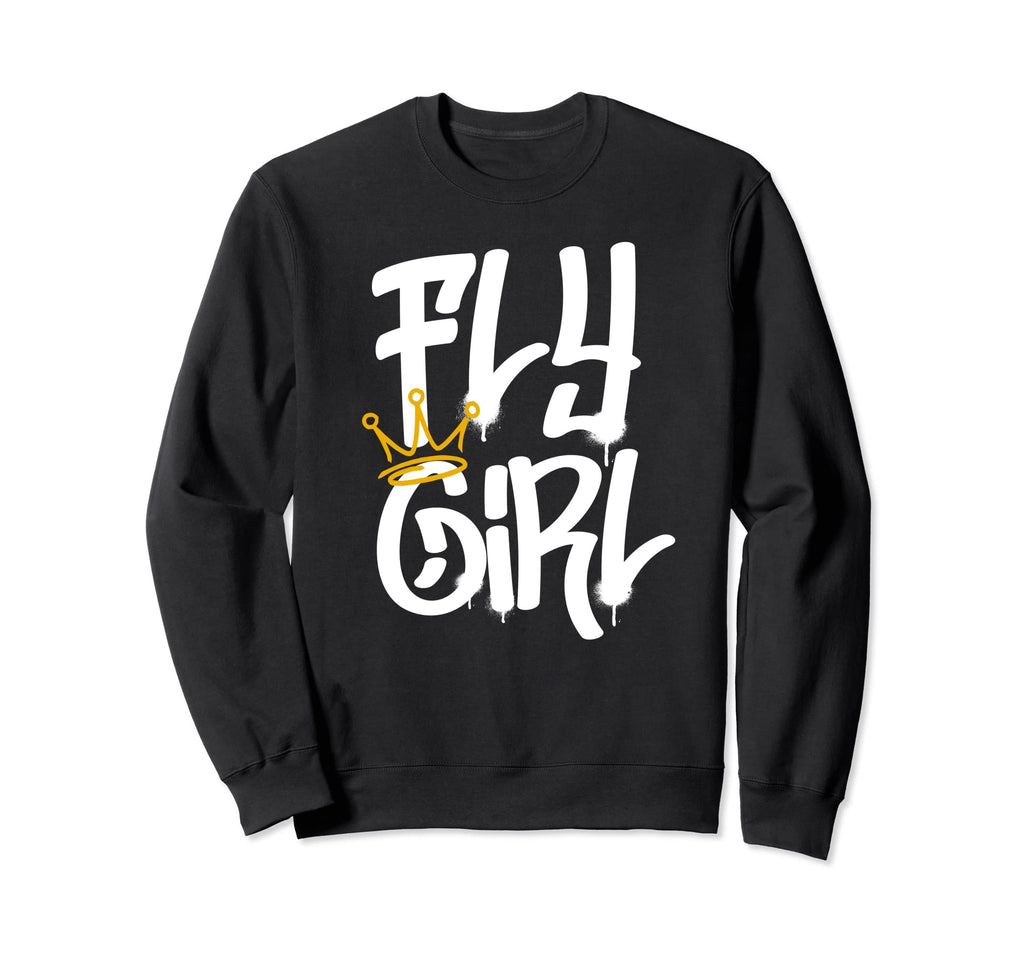 Fly 80S 90S Rap B Old School Hip Hop Sweatshirt - Graphic Print Unisex - T-Shirt, Sweatshirt, Hoodie