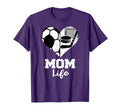 Mom Life Heart Funny Soccer Hockey Mom T-Shirt - Streetwear Style Unisex - T-Shirt, Sweatshirt, Hoodie