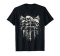 Skull Cross Y2K Goth Alt Grunge Gothic T-Shirt - Novelty Apparel Unisex - T-Shirt, Sweatshirt, Hoodie