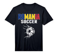Romania Soccer Fans Jersey Support T-Shirt - Custom Art Print Unisex - T-Shirt, Sweatshirt, Hoodie