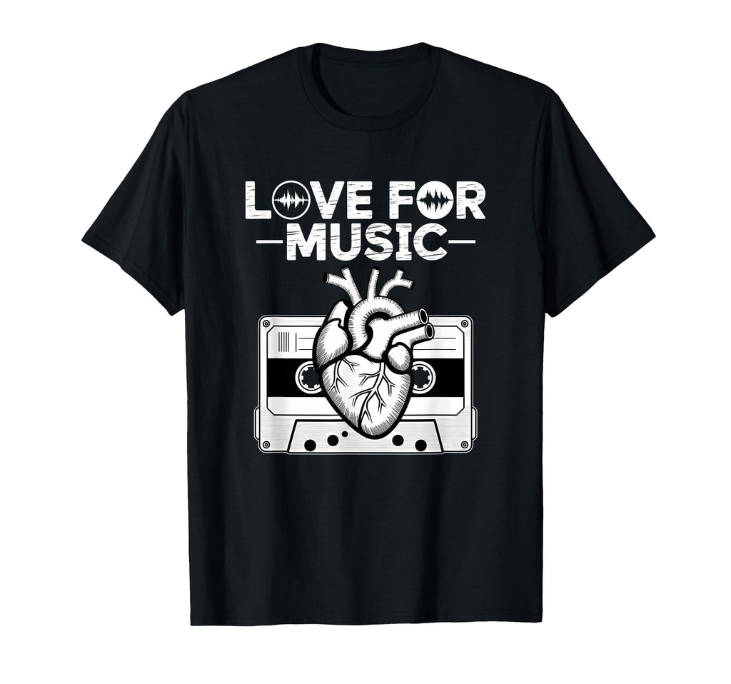 Hiphop Love Music Old School Beats T-Shirt - Custom Art Print for Adults - T-Shirt, Sweatshirt, Hoodie