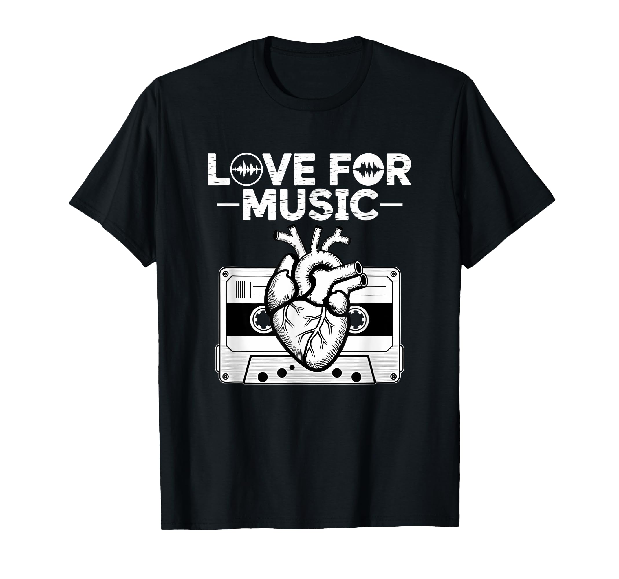 Hiphop Love Music Old School Beats T-Shirt - Custom Art Print for Adults - T-Shirt, Sweatshirt, Hoodie