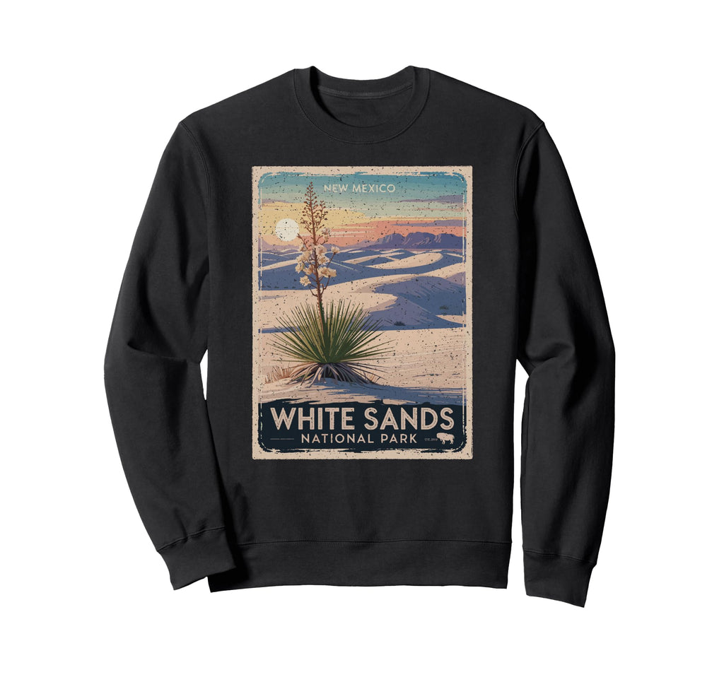 White Sands National Park New Sweatshirt - Minimalist Print for Adults - T-Shirt, Sweatshirt, Hoodie