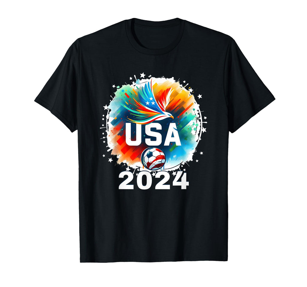 2024 Soccer Player Sports Soccer T-Shirt - Graphic Print Men Women - T-Shirt, Sweatshirt, Hoodie