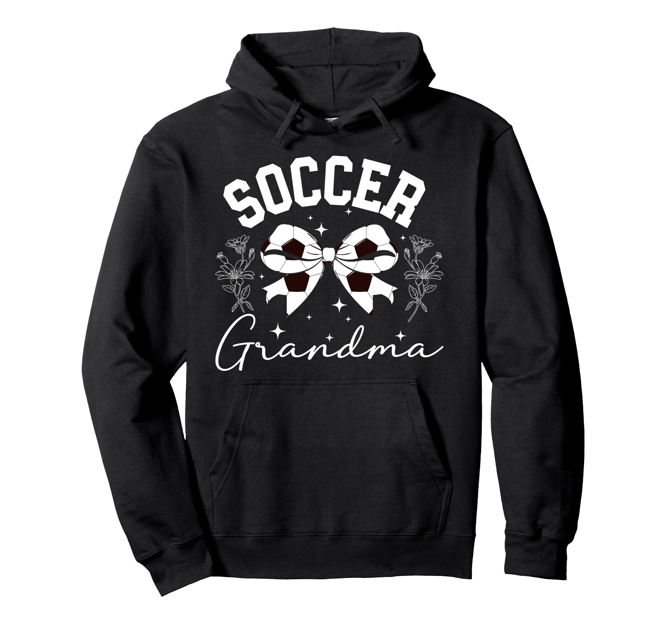 Soccer Grandma Coquette Soccer Hoodie - Fun Novelty Design Men Women - T-Shirt, Sweatshirt, Hoodie