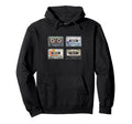 Music Lover Cassette Tape Hoodie - Casual Everyday Wear Men Women - T-Shirt, Sweatshirt, Hoodie