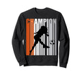 Orange Soccer Champion Birthday Sweatshirt - Fun Novelty Design Men Women - T-Shirt, Sweatshirt, Hoodie