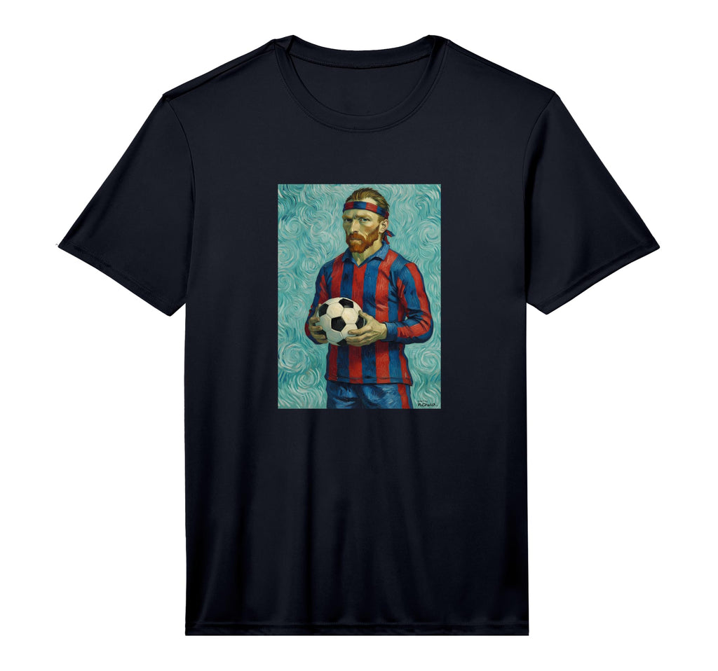 Vincent Stripes Loves Football Soccer T-Shirt - Unique Graphic Unisex - T-Shirt, Sweatshirt, Hoodie