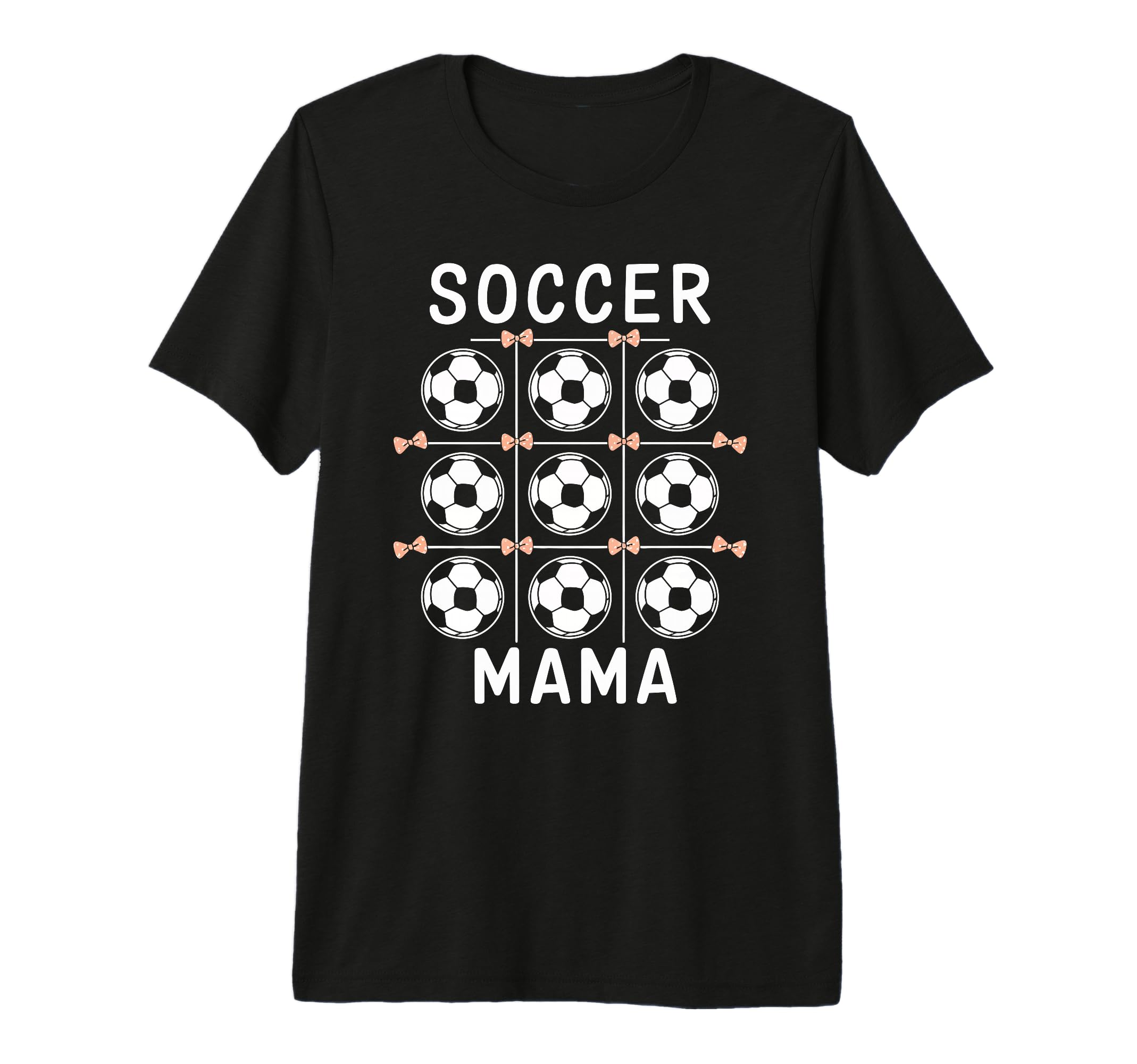 Soccer Mama Coquette Bow Soccer Mom Bow T-Shirt - Unique Graphic Unisex - T-Shirt, Sweatshirt, Hoodie