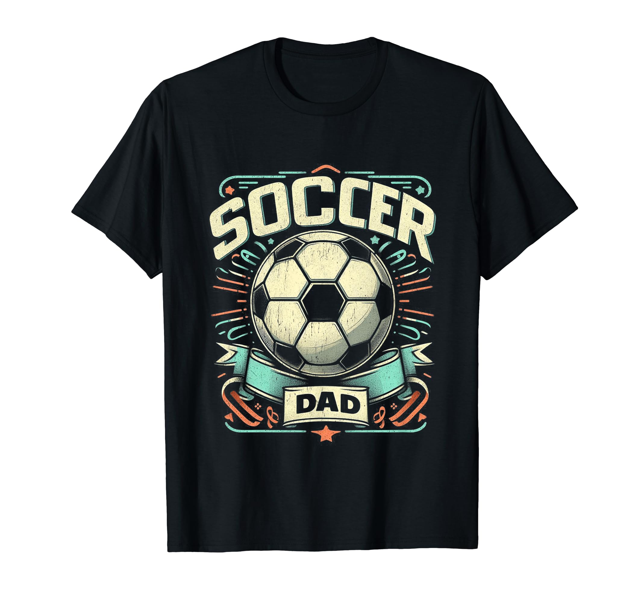 Soccer Dad Family Matching Dad T-Shirt - Custom Art Print Men Women - T-Shirt, Sweatshirt, Hoodie