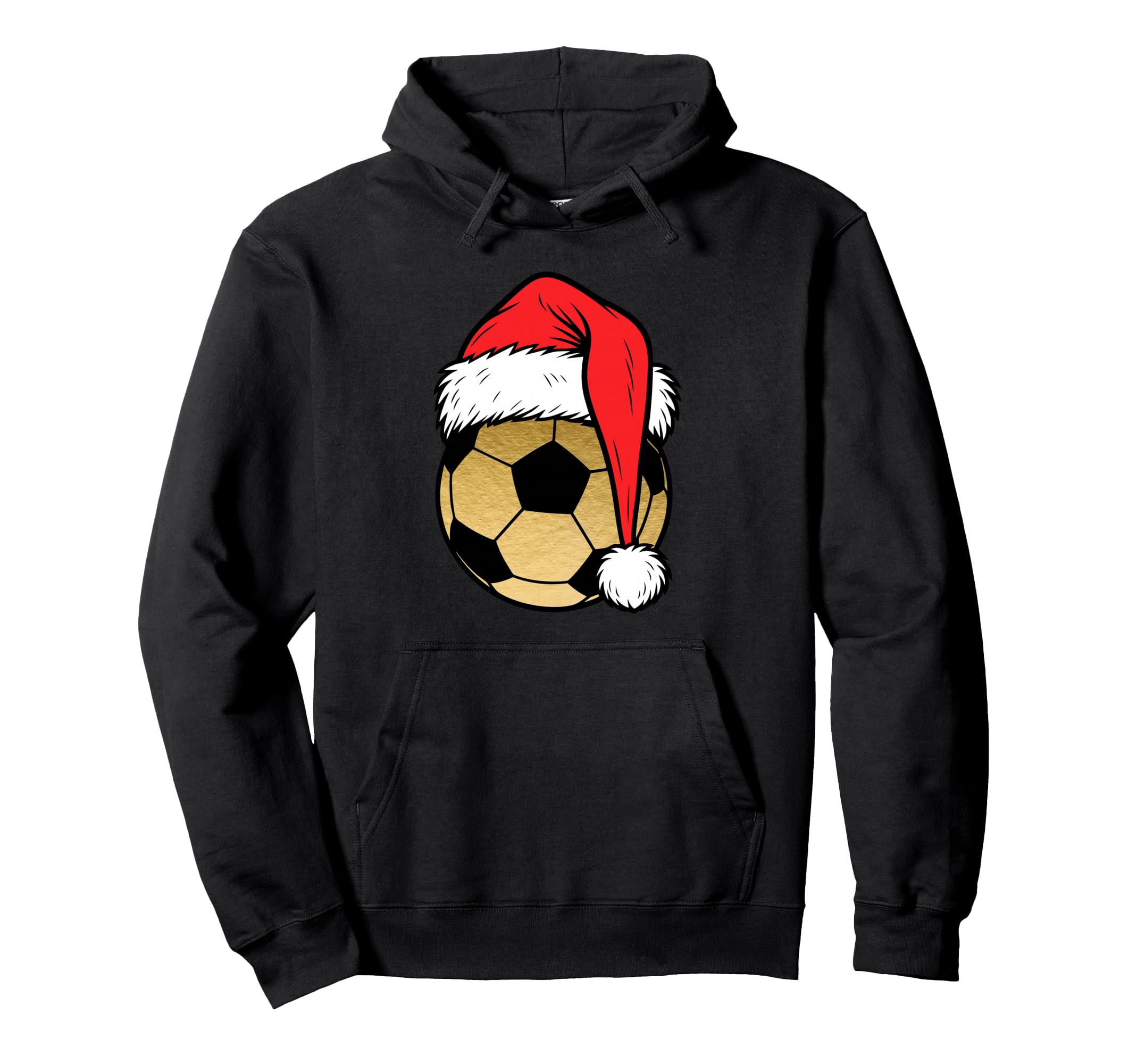 Golden Soccer Ball Season Sports Hoodie - Fun Novelty Design Men Women - T-Shirt, Sweatshirt, Hoodie