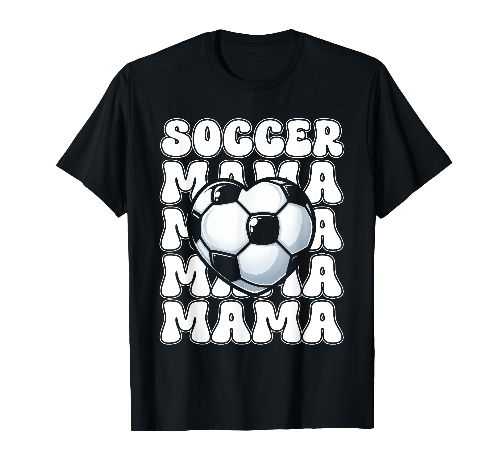 Soccer Mom Football Mama Soccer Season T-Shirt - Novelty Apparel Unisex - T-Shirt, Sweatshirt, Hoodie
