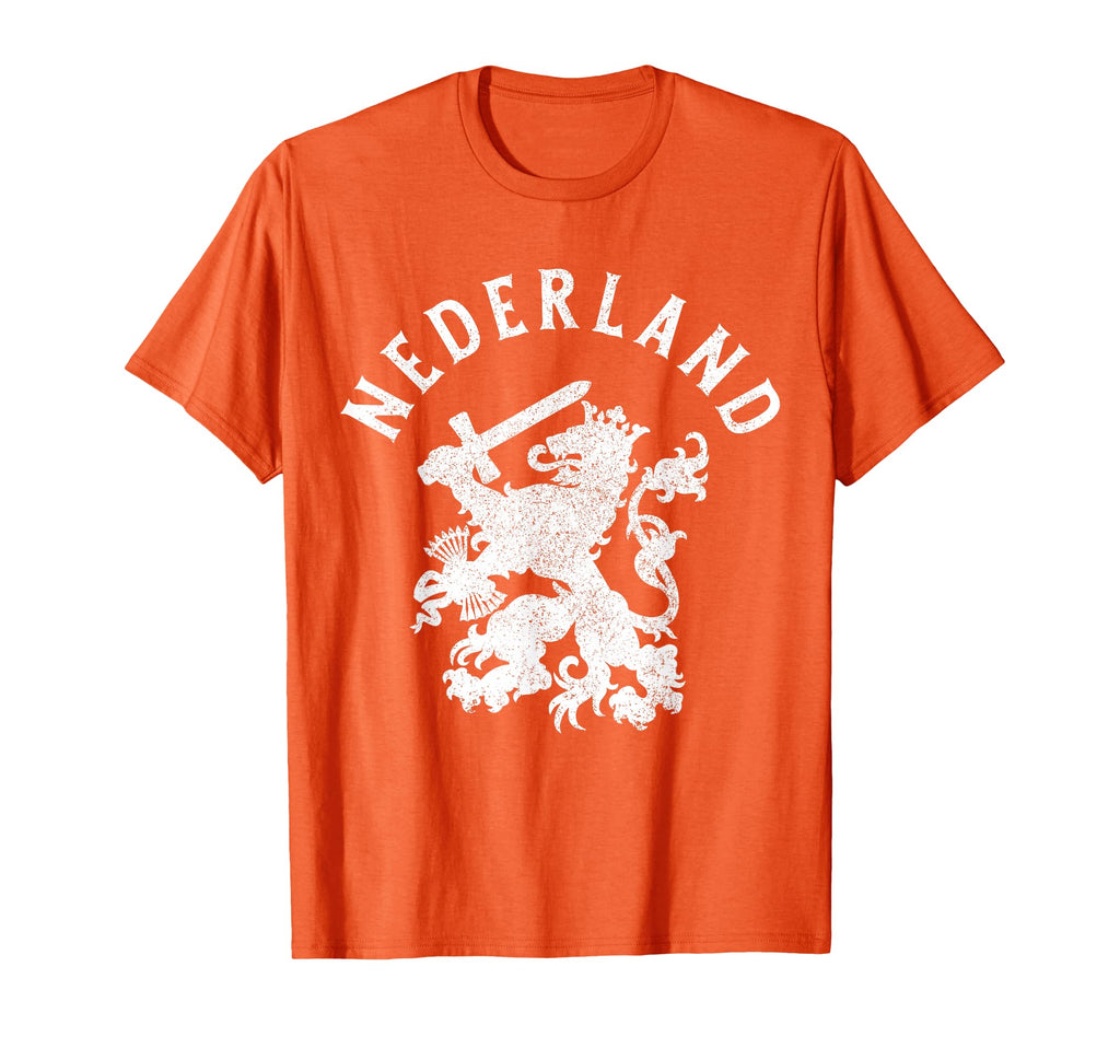Nederland Netherlands Lion Holland T-Shirt - Trendy Graphic Men Women - T-Shirt, Sweatshirt, Hoodie