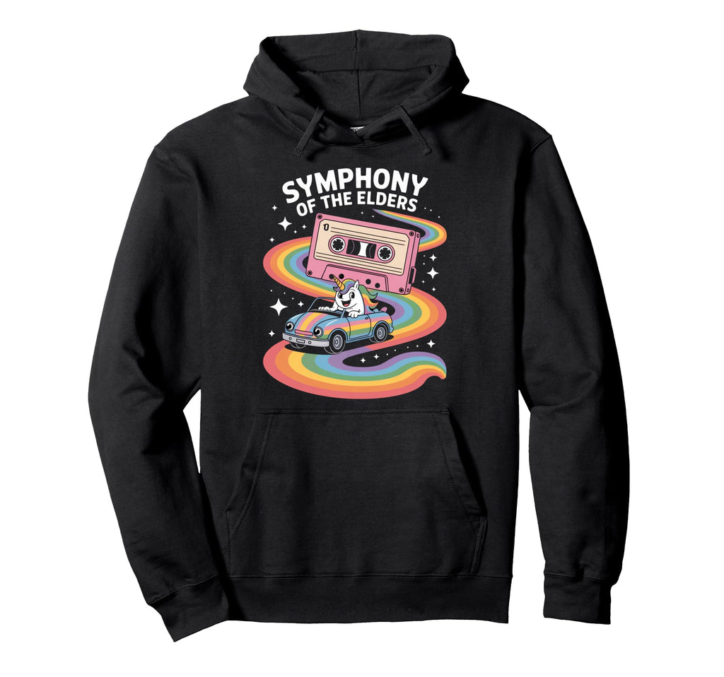 Symphony Elders Nostalgic Journey Hoodie - Casual Everyday Wear Unisex - T-Shirt, Sweatshirt, Hoodie